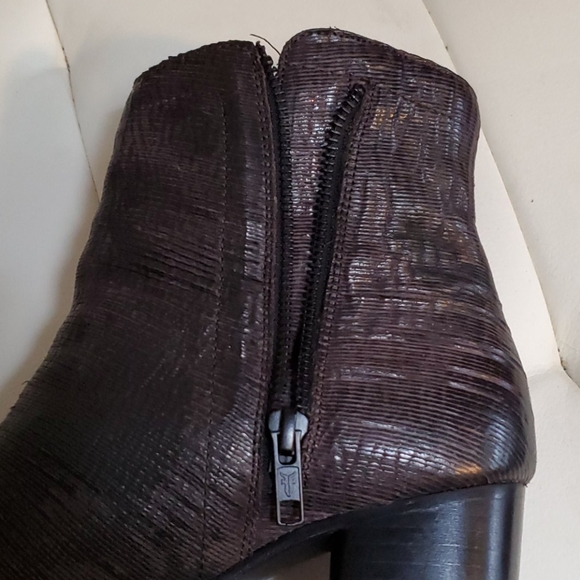 Frye Double Zip Moto Style Boots - Picture 13 of 14